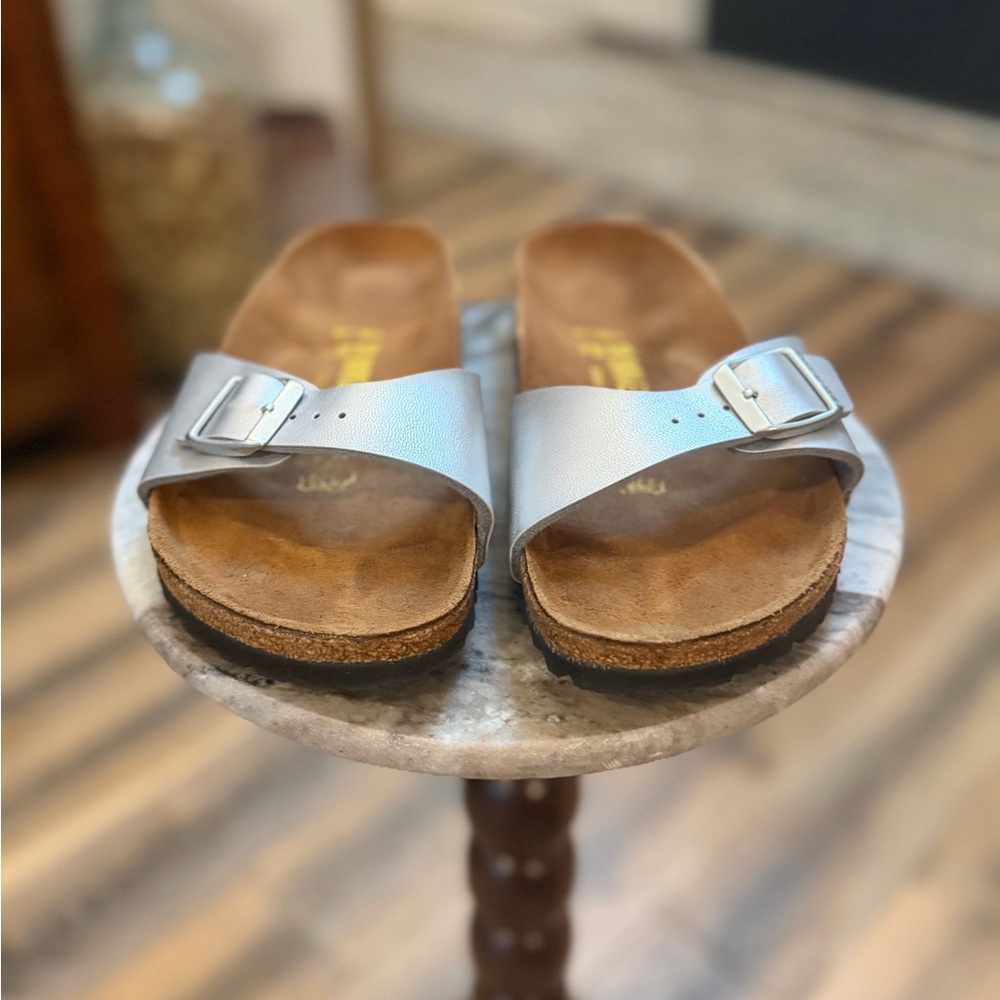 Birkenstock Silver Women's Sandals